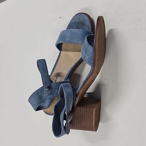 Rock & Candy, 1.5" heel, Blue suede heels
